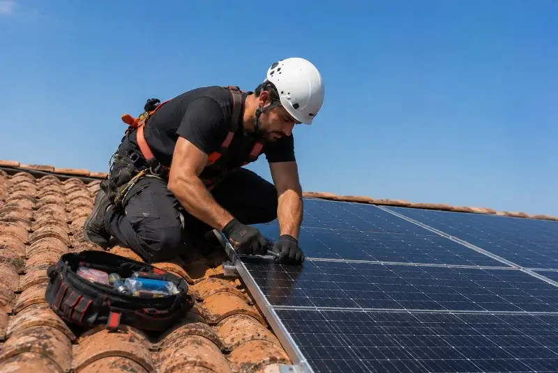 Maintenance et monitoring de panneaux solaires à Abjat-sur-Bandiat