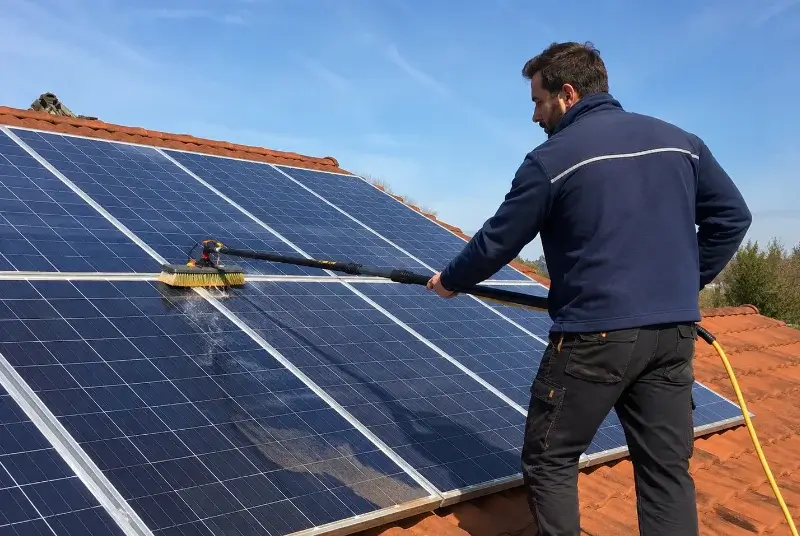 Nettoyage et entretien de panneaux solaires à Abjat-sur-Bandiat